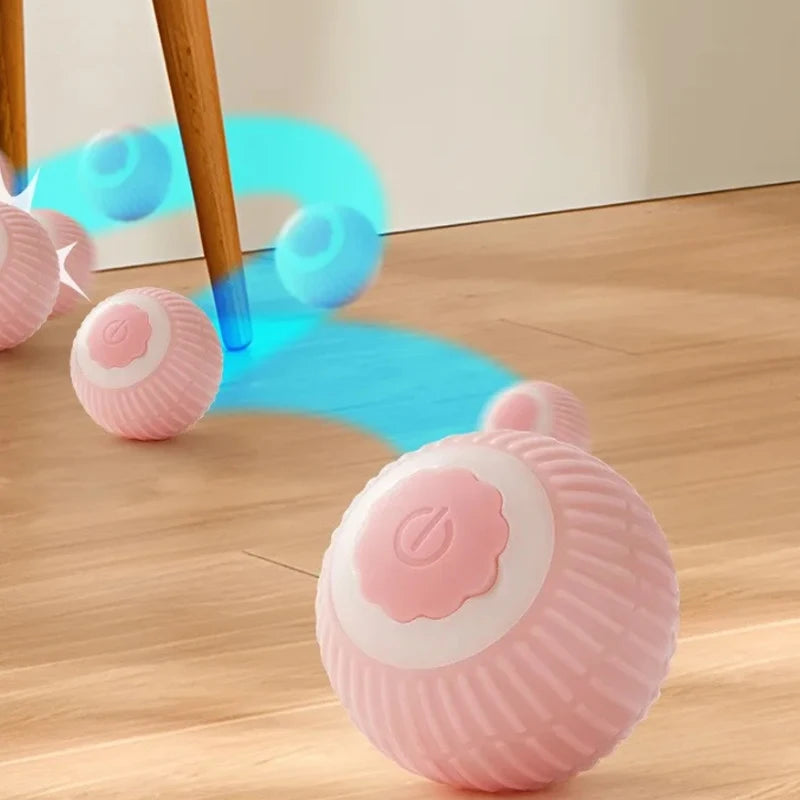 Smart Electric Cat Toy Rolling Ball Chew Proof Interactive Pet Toy For Cats Pet Products Usb Recharge Pet Interactive Gift