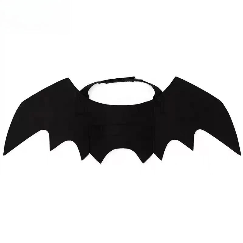 Pet Bat Wings Adjustable Costume, Soft Polyester Material, Cute Cosplay Outfit for Cats Small Dogs Halloween Party