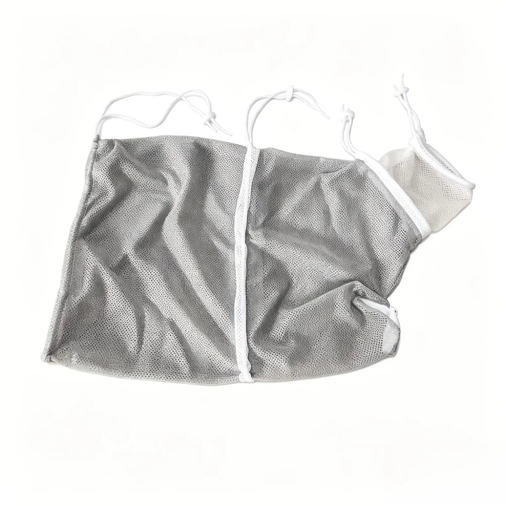 Adjustable Mesh Cat Grooming Bag for Nail Trims & Baths