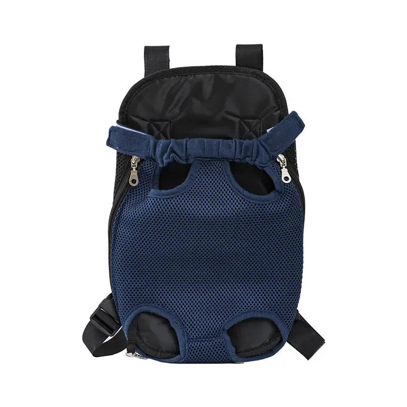 Adjustable Double-Shoulder Pet Carrier Backpack, Prints and Colors
