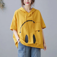 MoodShift Short-Sleeve Hoodie
