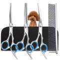 Dog Cat Safety Round Head Grooming Scissors Light Sharp Stainless Steel Anti-Injury Precise Pet Hair Trimmer