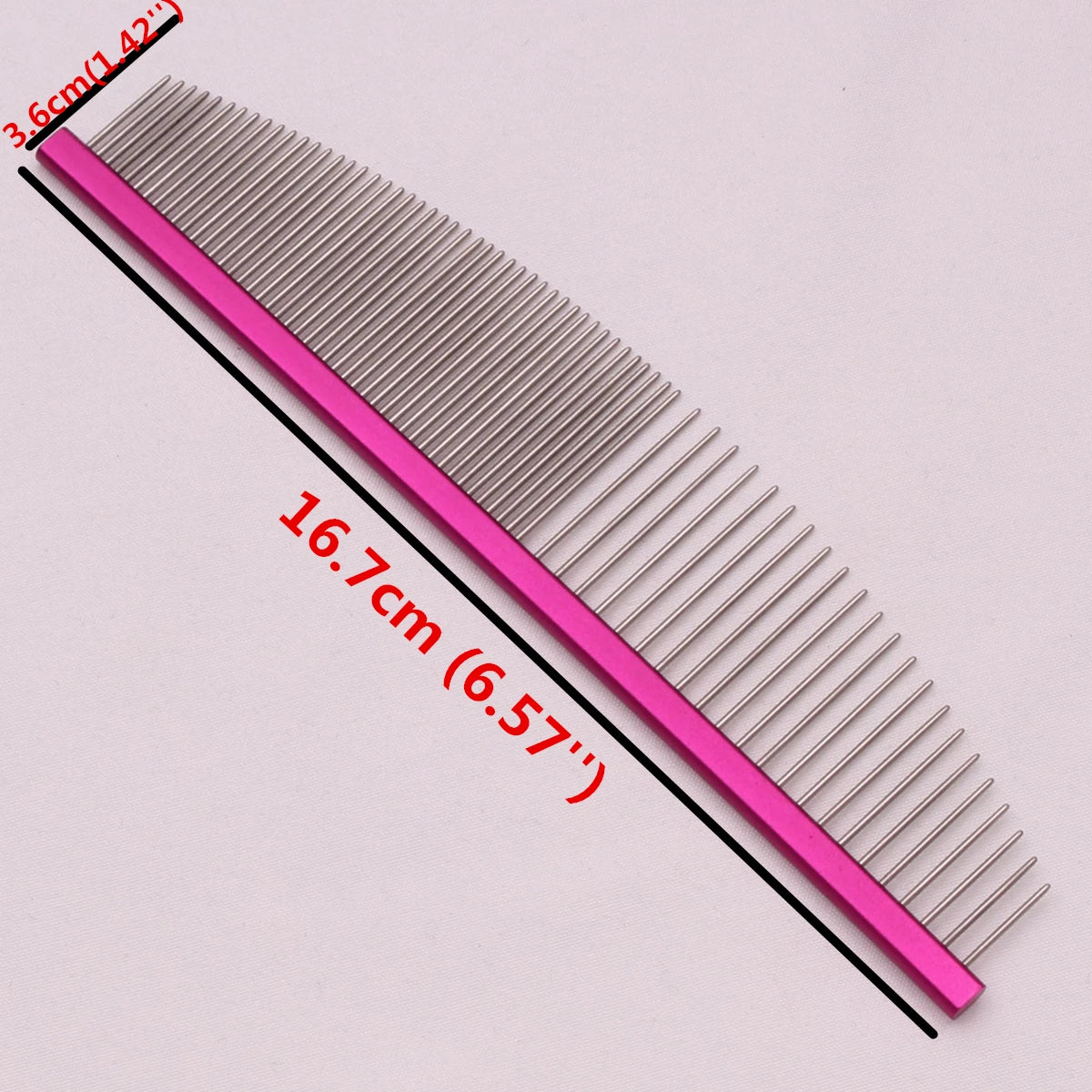 Aluminum Detangling & Massage Comb for Dogs & Cats