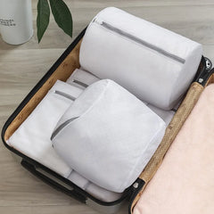 Shoe Washing Bag – Durable Mesh Laundry Bag with Zipper – Protect Sneakers, Bras, Socks & Delicates in the Wash