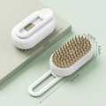 Cat Pet Beauty Produc Spray Massage Brush One Button Steam Spray Folding Rotatable Floating Hair Bath Hair Removal Brush Comb