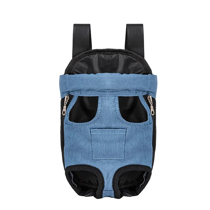 Adjustable Double-Shoulder Pet Carrier Backpack, Prints and Colors