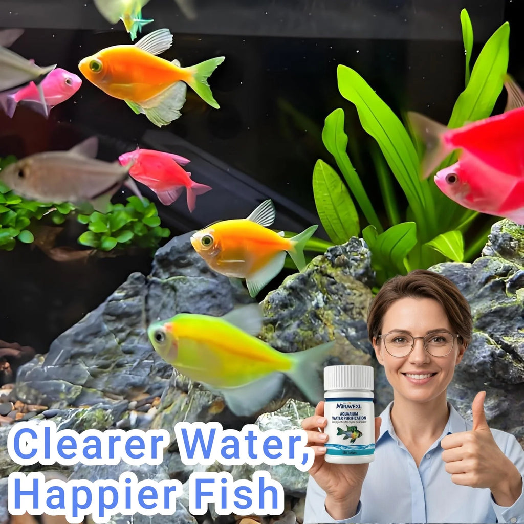 Aquarium Water Purification Tablets Fish Tank Clarifier Rapid Clear Turbidity Clean Ecosystem Care Pet Fish Health Accessories