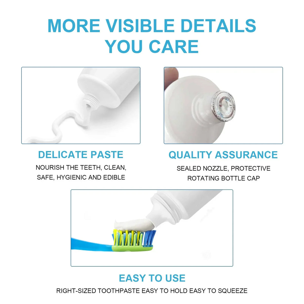 Yegbong Pet Toothpaste for Dogs Fresh Breath Oral Cleaning Bad Breath Dental Plaque Cleaning Cat Care Edible Toothpaste