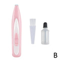 Pet Cat Electric Groomer Trimmer with LED Light Waterproof Pet Foot Hair Trimmer Low Noise Cat Dog Face Foot Ear Hip Paw Shaver