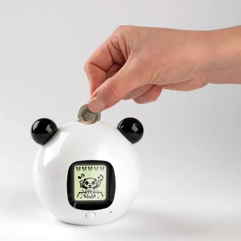 TAKARA TOMY Tamagotchi Electronic Pets Panda Bank Color Screen Virtual Game Console Nostalgic Toy for ren Gifts