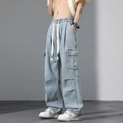 Axton Denim Cargo Jeans