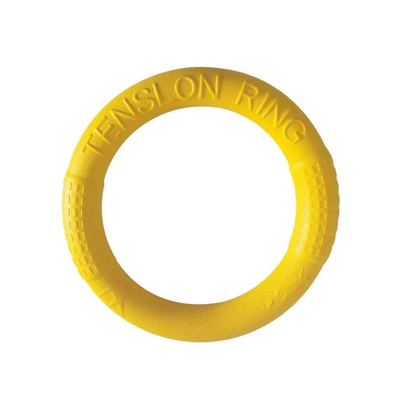Floating EVA Flying Ring Dog Toy for Fetch & Tug