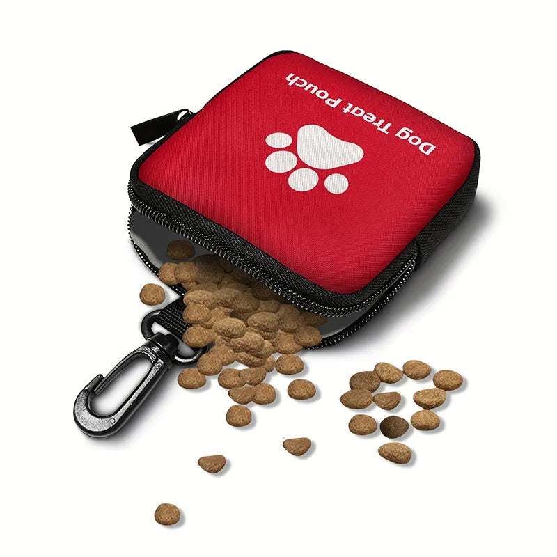 Water-Resistant Linen Treat Pouch for Dog Training, 4 Colors