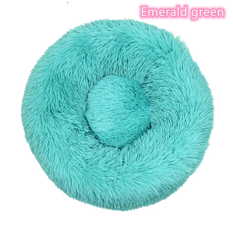 Corduroy Donut Bed for Cats & Small Dogs, 20 Colors