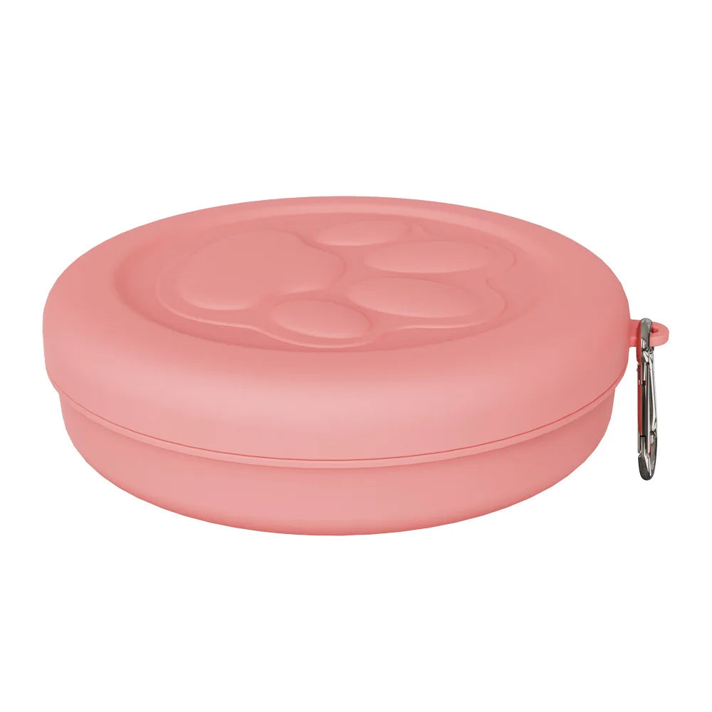 Pet Dog Food Water Container Outdoor Travel Dog Drinking Bowl Durable Pet Feeder Bowl for Cats Dogs Pet Feeding Supply