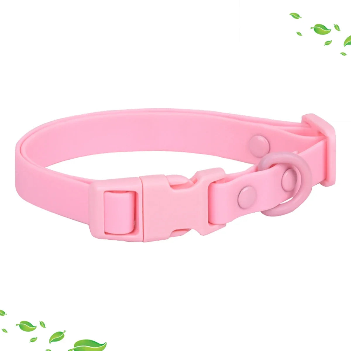 Breakaway PVC Dog Collar in Macaron Colors, S–L