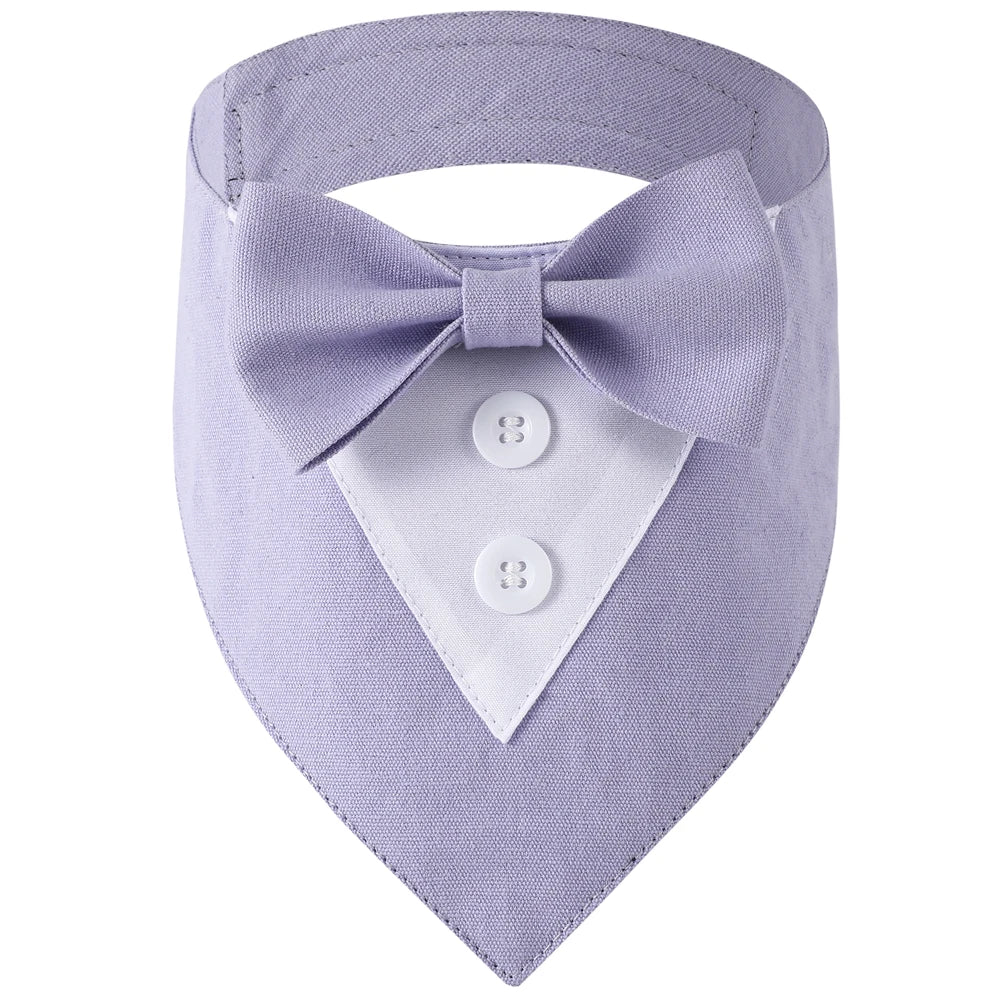 Bow Tie Bandana Scarf for Dogs, XS–XL