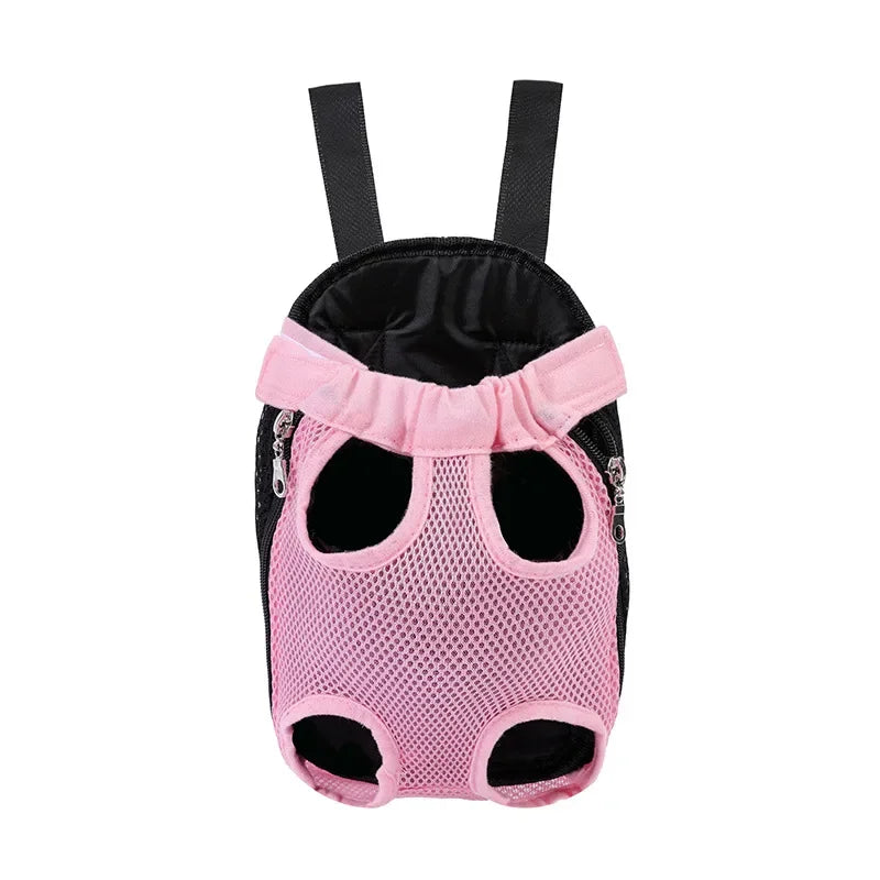 Adjustable Double-Shoulder Pet Carrier Backpack, Prints and Colors