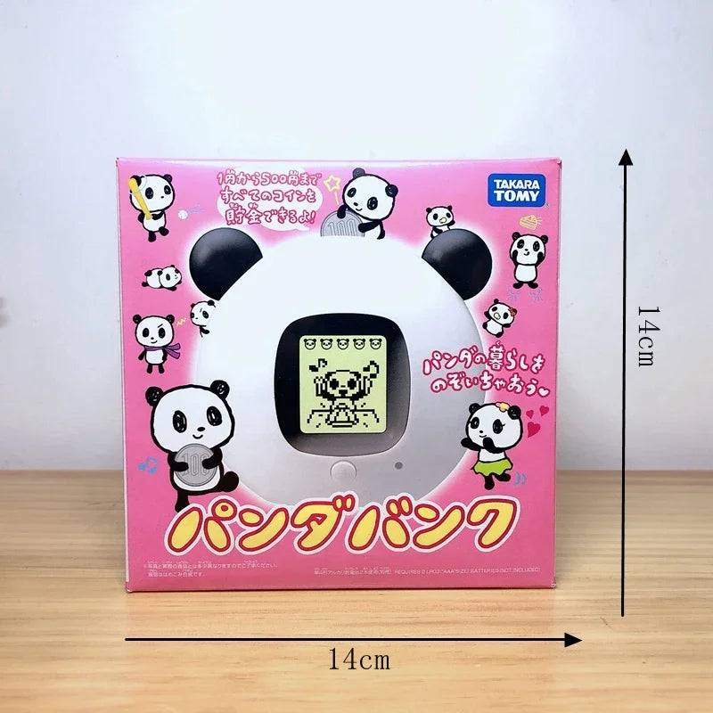 TAKARA TOMY Tamagotchi Electronic Pets Panda Bank Color Screen Virtual Game Console Nostalgic Toy for ren Gifts