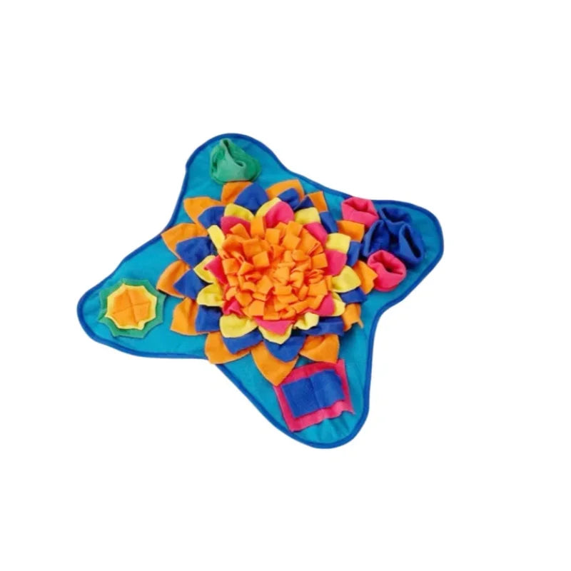 Fleece Sniffing Mat for Dogs & Cats, Four Colors
