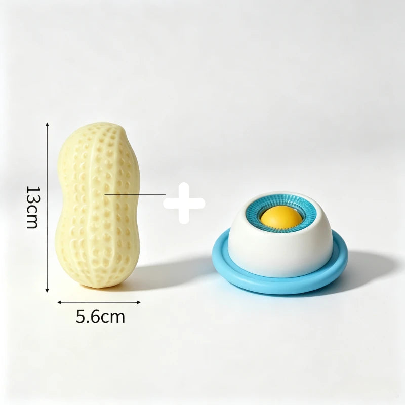 Non-Slip Rubber Lick Bowl and Slow Feeder