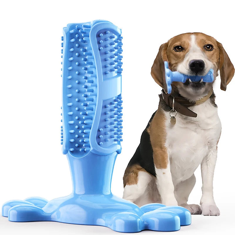 Cuttie Dog Toys for Large Dogs Toothbrush Squeak Toys for Small Dogs Puppy Squeaky Chew Toy Teeth Cleaning Supply Pet Products