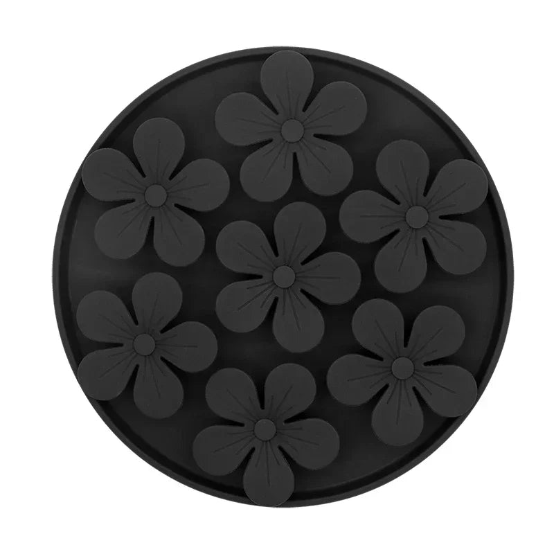 Pet Feeding Mat with Suction Cup Slow Food Bowl Silicone Lick Pad Dog Treat Dispensing Feeder for Dogs And Cats