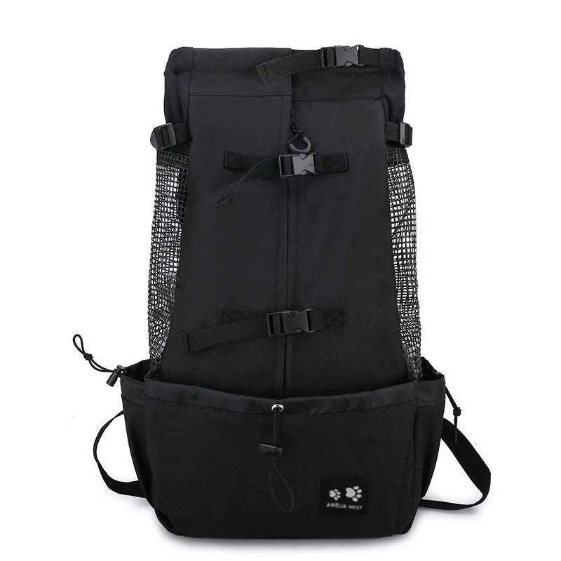 Breathable Dog Carrier Backpack, 4 Sizes by Weight