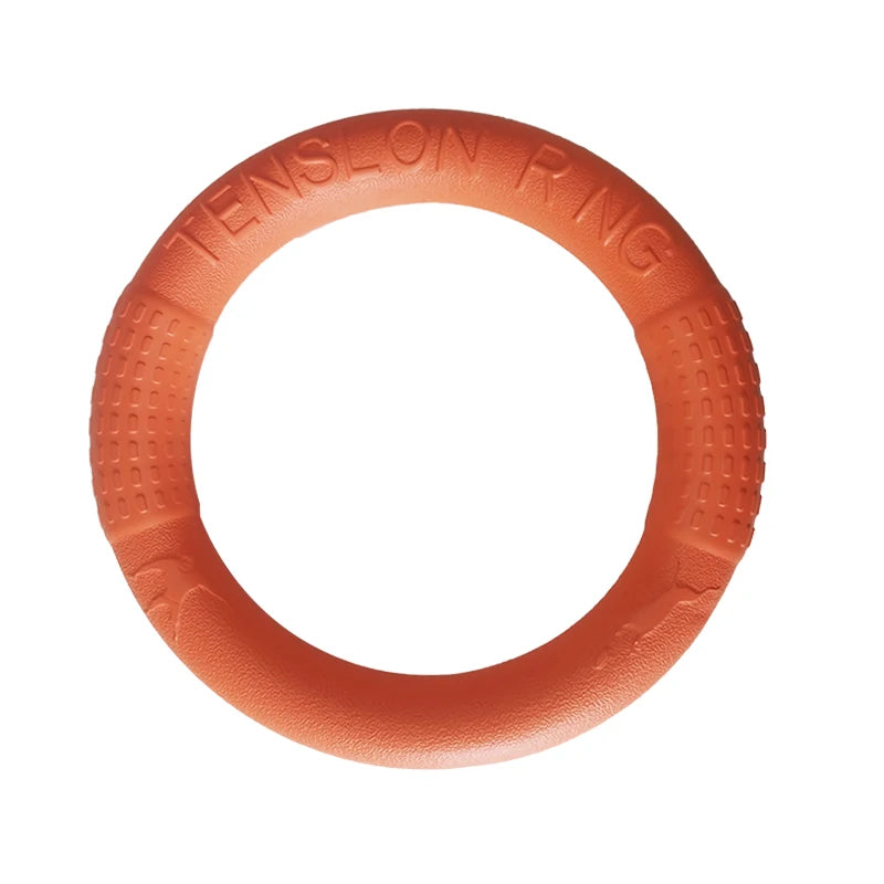 Floating Water Dog Toys Pet Flying Disk Training Ring Interactive Toy Puller Resistant Aggressive Chewing for Small Medium Dogs