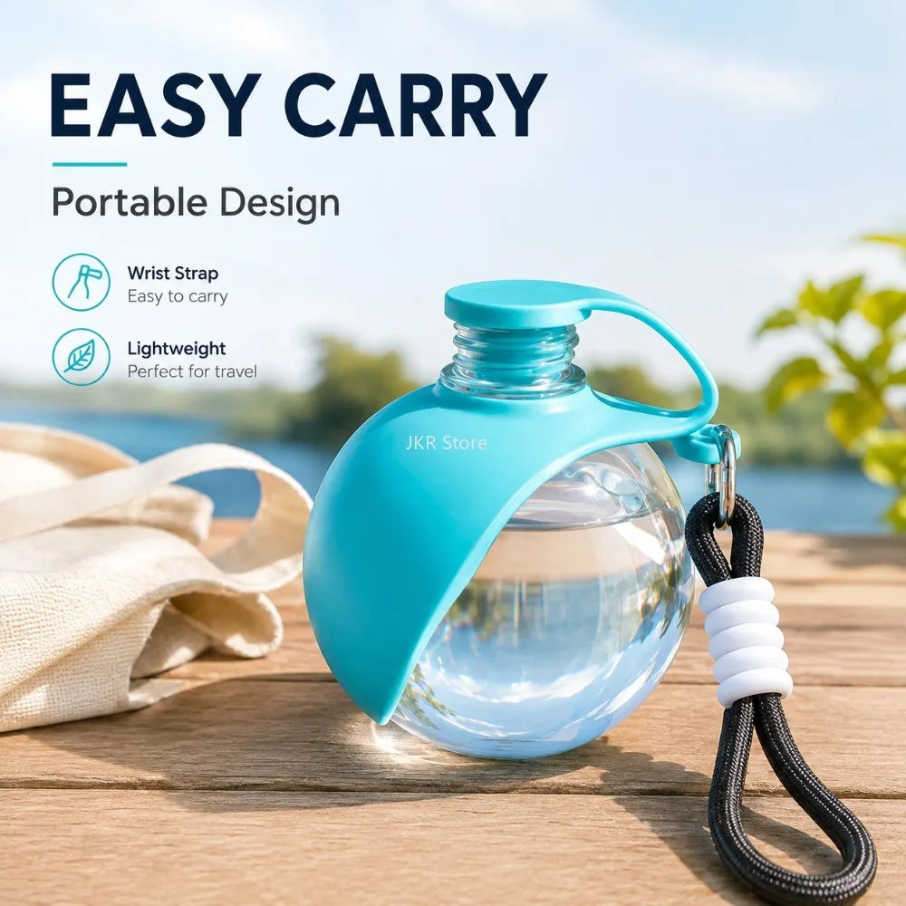 Dog Travel Water Bottle with Cup-Style Drinking Bowl