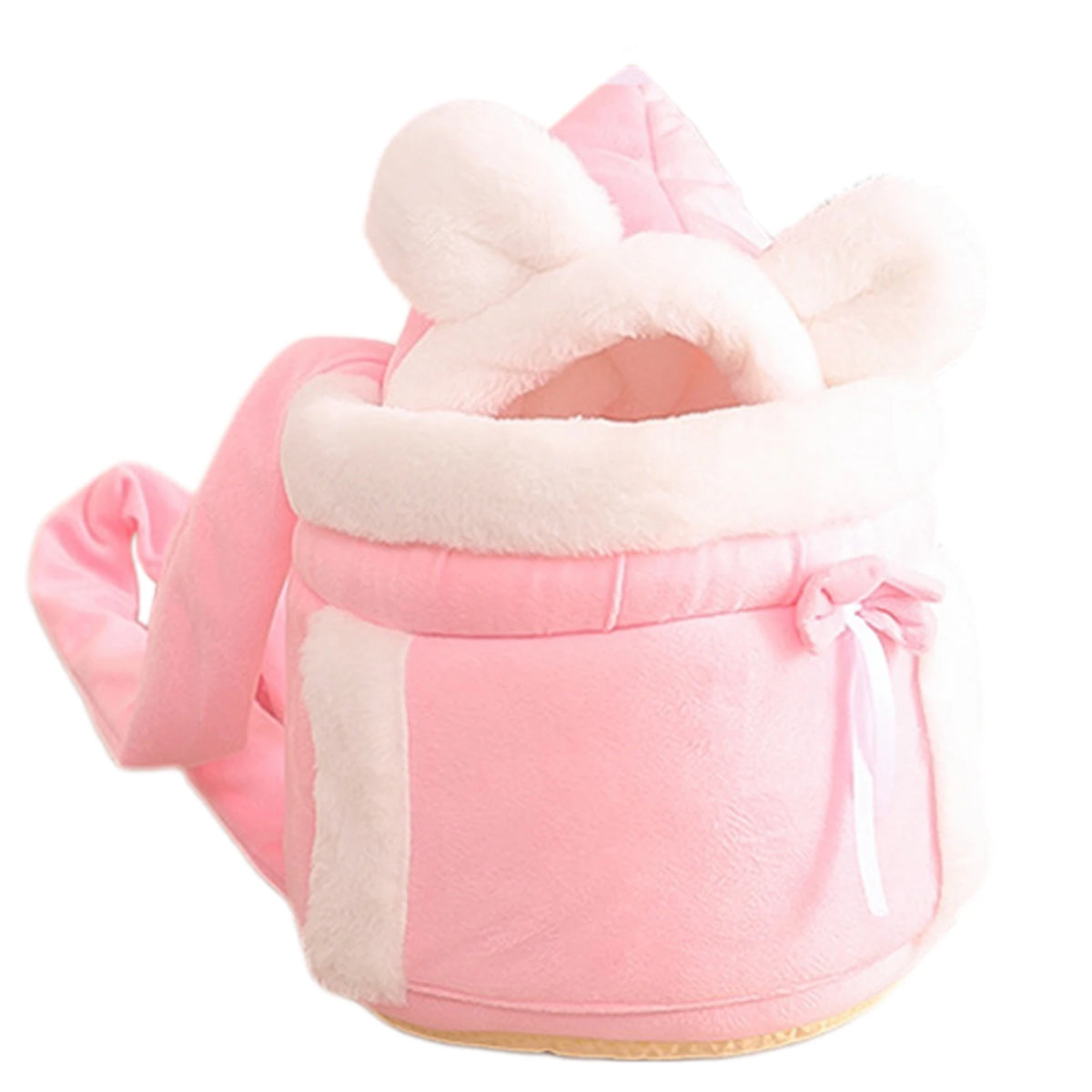 Winter Warm Cat Backpack Soft Cozy Cute Plush Pets Cage All In 1 Style Cat Bag Carrier Bag For Outdoor Travel Pet Accessories