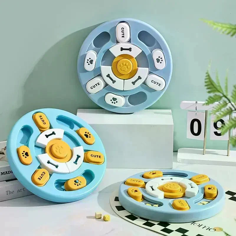 Pet Sound Educational Toys Dog Slow Food Basin Cat Dog Educational Toy To Relieve Boredom, Interactive Educational Feeding Toy