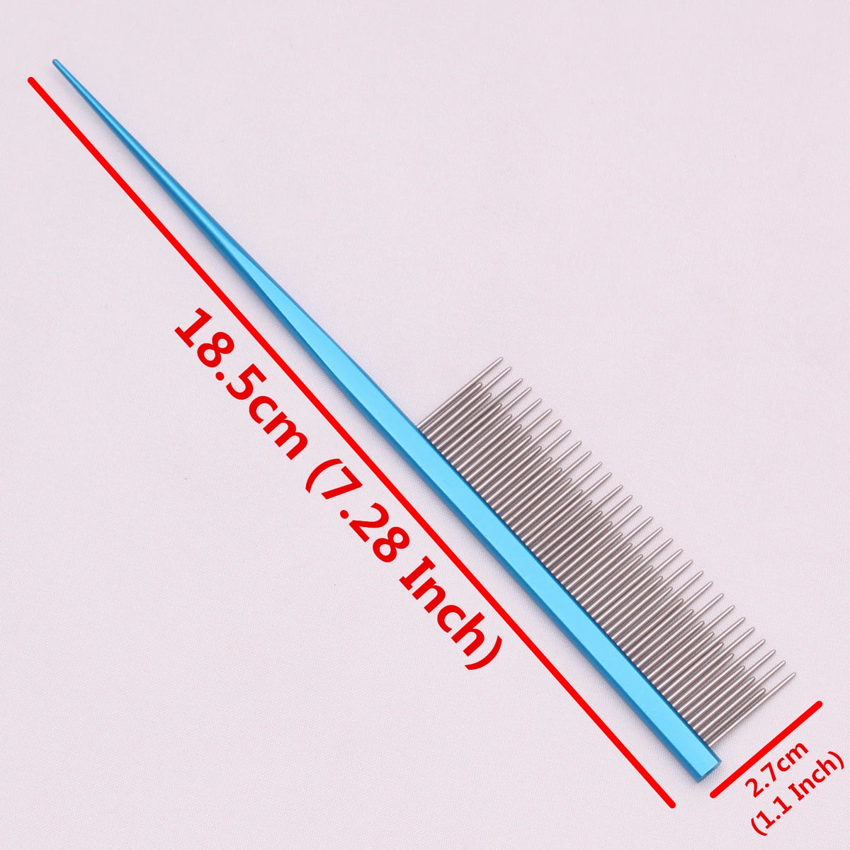 Aluminum Detangling & Massage Comb for Dogs & Cats