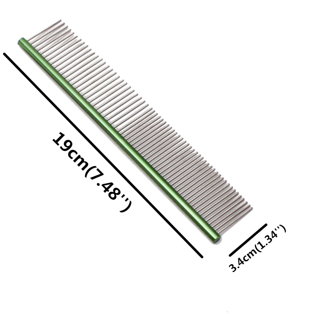 Aluminum Detangling Comb for Dogs – Medium
