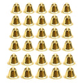 10/20/30Pcs Xmas Gold Small Jingle Bells Hangable Metal Bell Wedding Christmas Decor DIY Crafts Pet Accessories-35/38/45/50mm