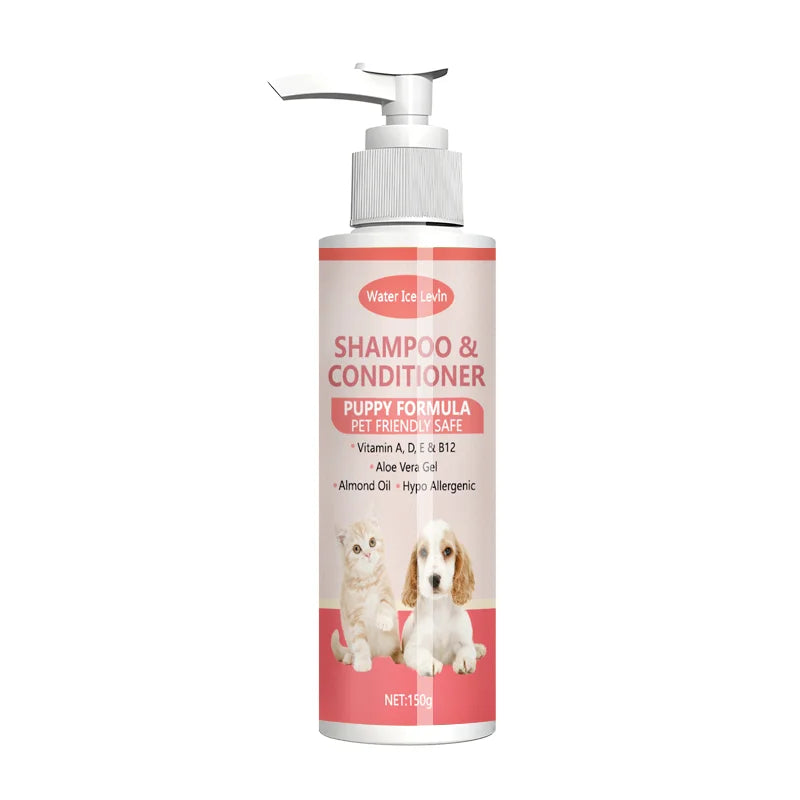 2-in-1 Shampoo & Conditioner with Vitamins & Aloe for Dogs & Cats