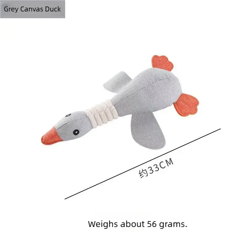 Squeaky Plush Bone for Puppies & Cats, Single or 3-Pack