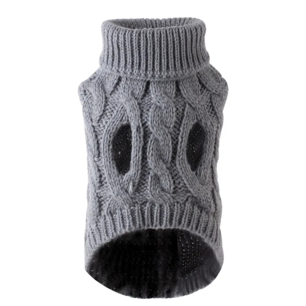 Classic Knit Pullover Sweater for Small & Medium Dogs