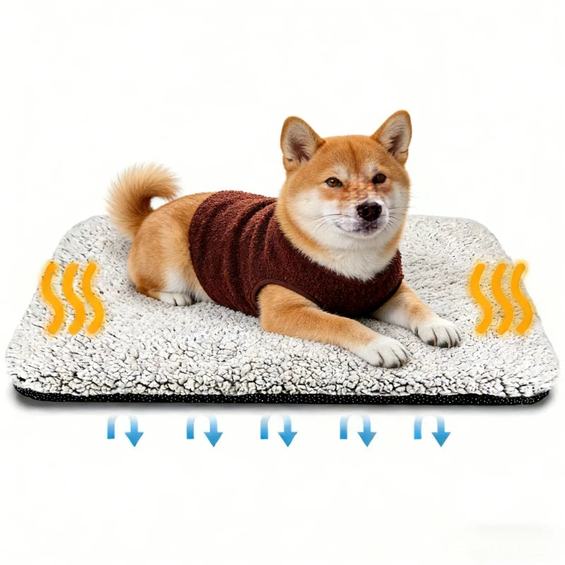 Cushioned Pet Sleeping Mat for Cats & Dogs, 3 Sizes