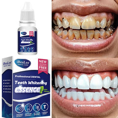 Teeth Whitening Essence Remove Plaque Stains Serum Fresh Breath Oral Hygiene Against Dental Caries Dental Tooth Cleaning 10ml