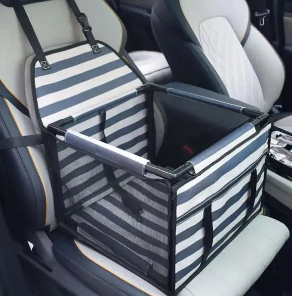 Convertible Dog Car Seat Cover, Travel Basket & Hammock