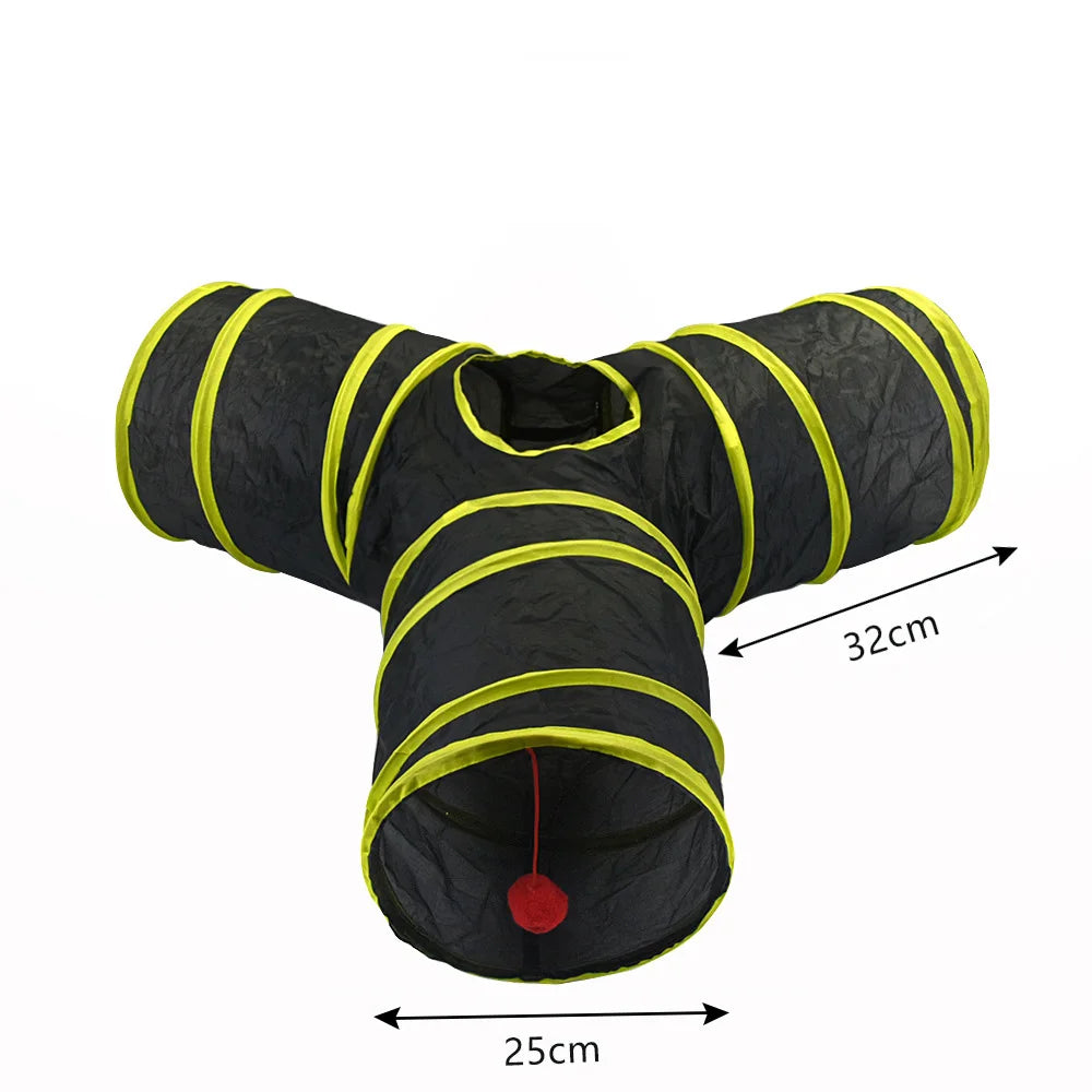 Sisal Cat Tunnel Tube with Peek Hole, 16 Styles