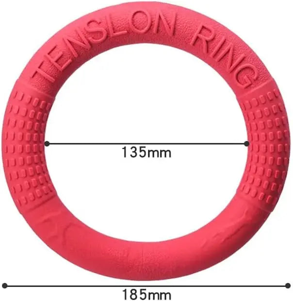 Floating Water Dog Toys Pet Flying Disk Training Ring Interactive Toy Puller Resistant Aggressive Chewing for Small Medium Dogs