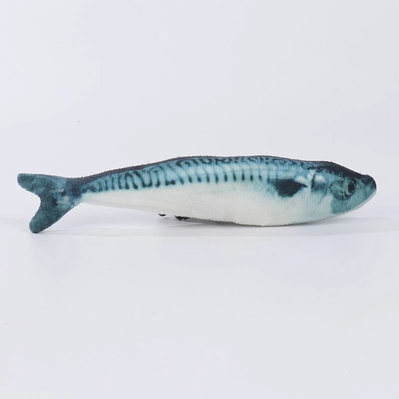 Catnip Fish Toy for Indoor Cats, Single or Set