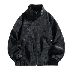 Tavren Leather Collar Jacket