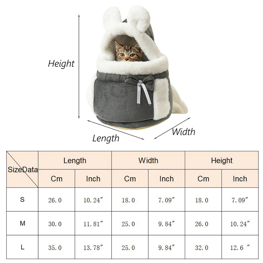 Outdoor Travel Chihuahua Puppy Dog Carrier Bacpack Winter Warm Pet Carrying Bags for Small Dogs Yorkshire Cat Nest Mascotas Home