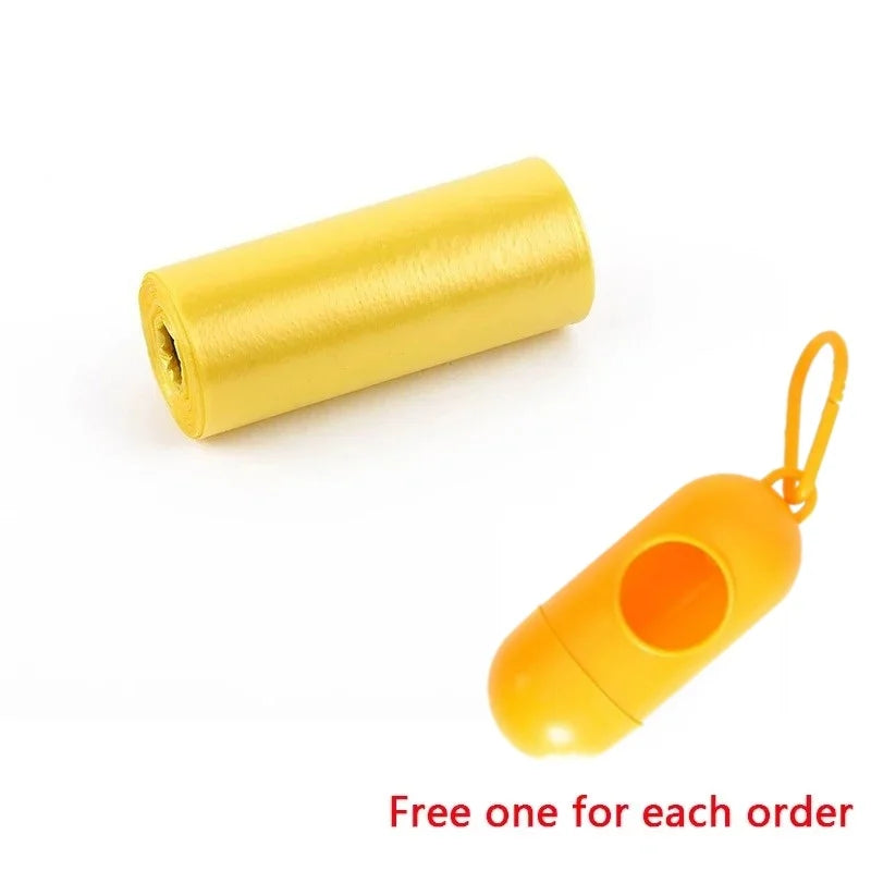 Capsule Poop Bag Dispenser with Optional 10 Bags