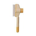 Dual-Purpose Comb for Cats Floating Teeth Hair Remover Brush with Needle Design for Pet Grooming Tool for Long/Short Fur