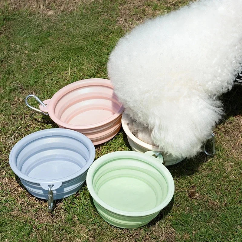 Collapsible Pet Travel Bowl, 350 ml or 1000 ml