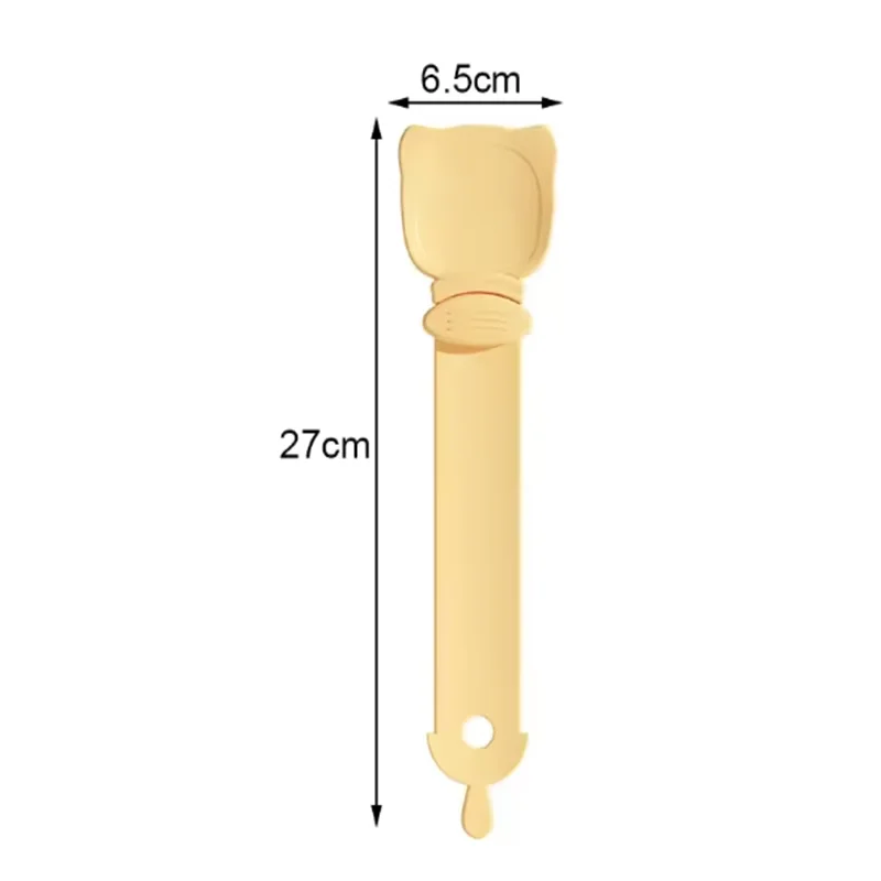 1/3PCS Cat Strip Feeder Spoon Long Handle Lickable Wet Food Feeder for Cats Pet Meat Mud Food Squeeze Dispense Spoon Pet Supplie